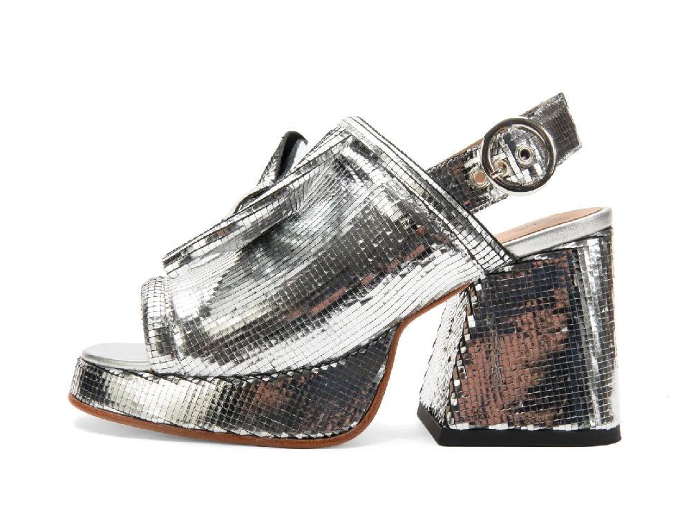 john fluevog Rachel Burke Sandale à plateforme avec bride arrière