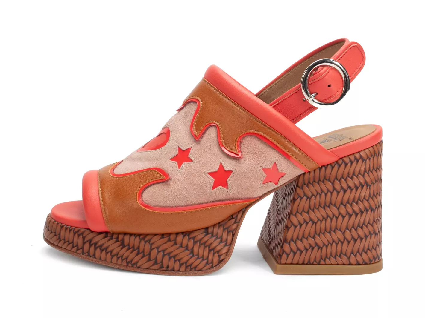 john fluevog Riverdale Talon à plateforme avec bride arrière