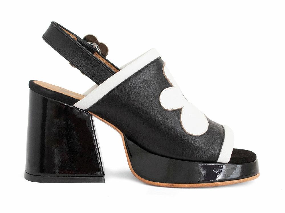 John Fluevog Riverdale Talon à Plateforme Avec Bride Arrière