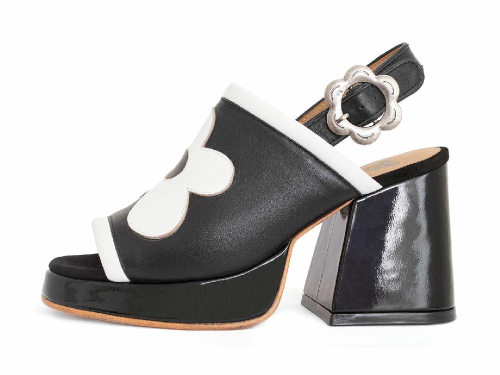 john fluevog Riverdale Talon à plateforme avec bride arrière