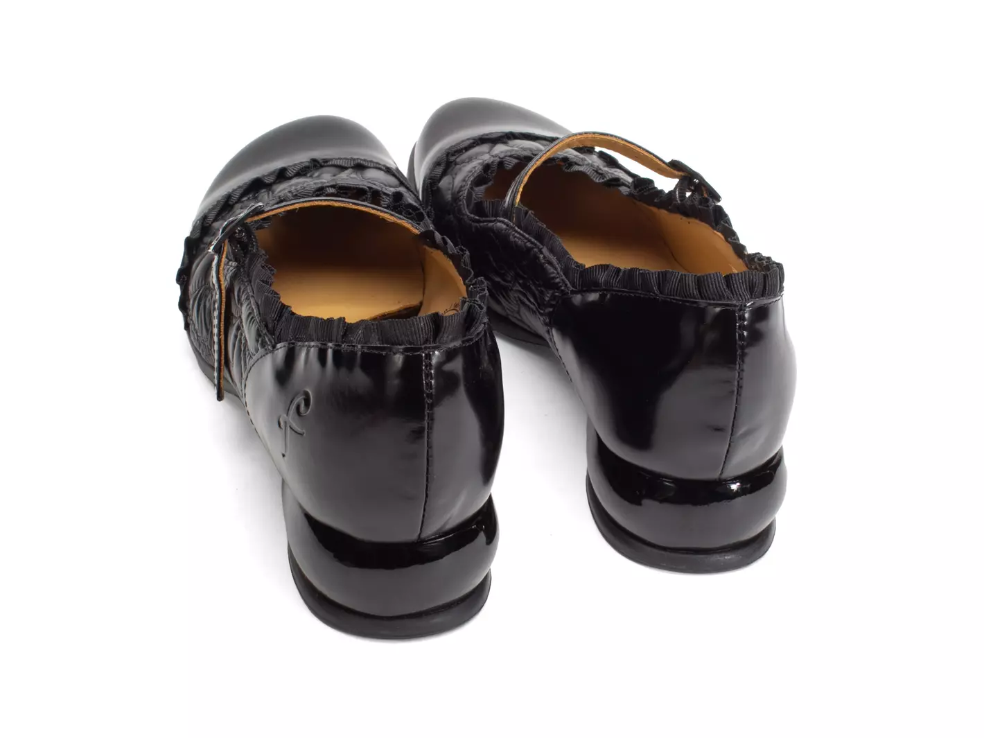 John Fluevog Sandz Charles IX Avec Surpiqûre Et Volants