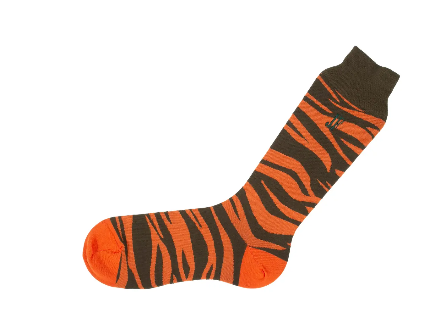 John Fluevog Sargent Vog Socks Chaussette à Motif Zébré