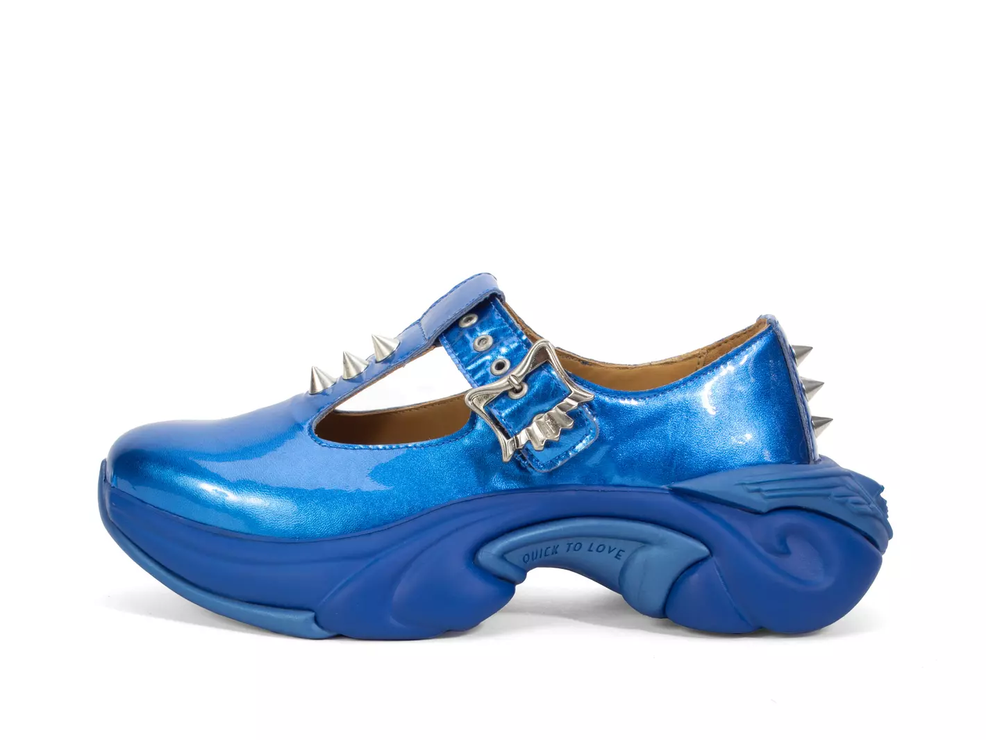 john fluevog Sparky Salomé épineux à semelle sportive