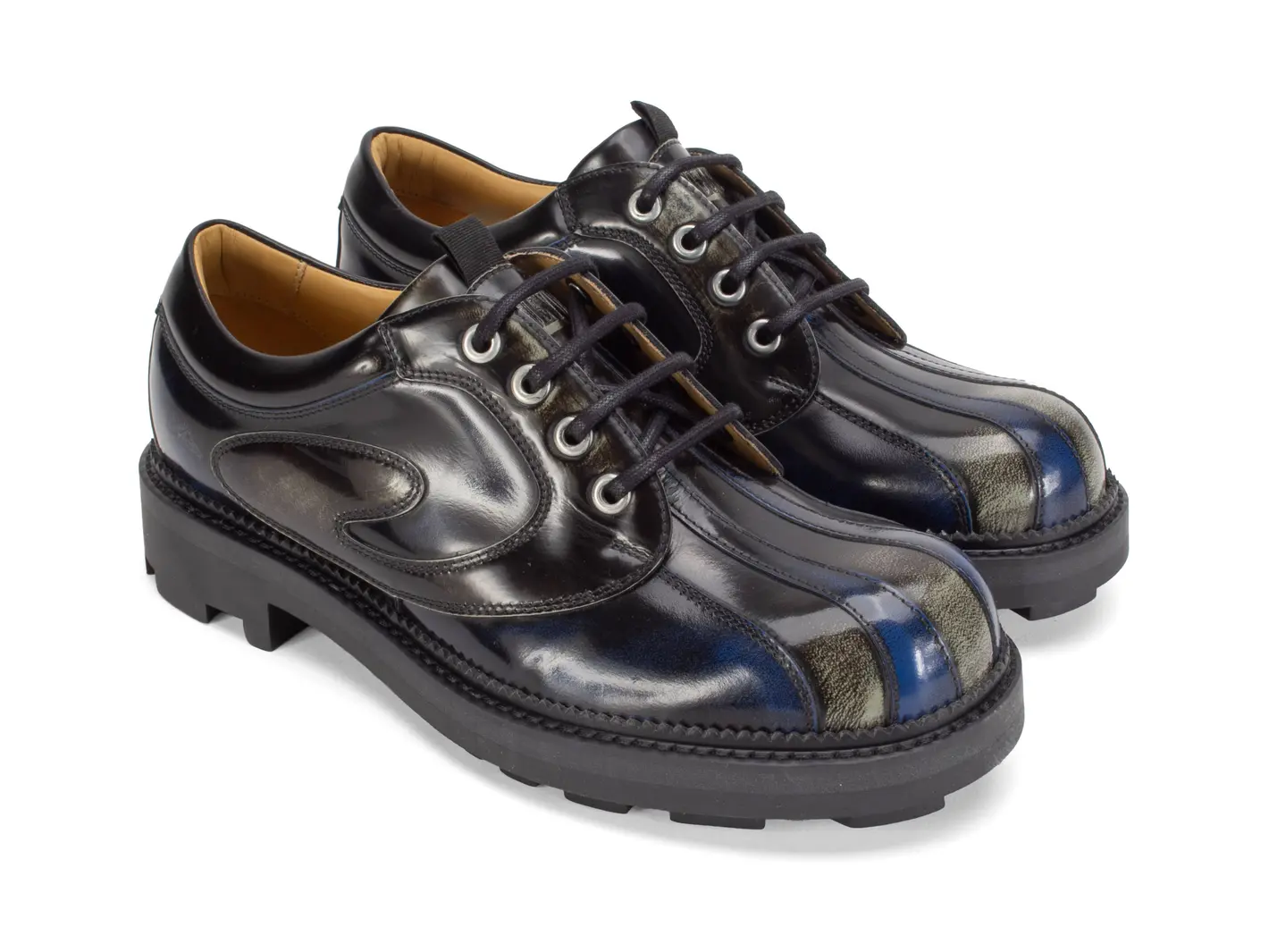 John Fluevog Supervog Chaussure Derby Lacée Classique