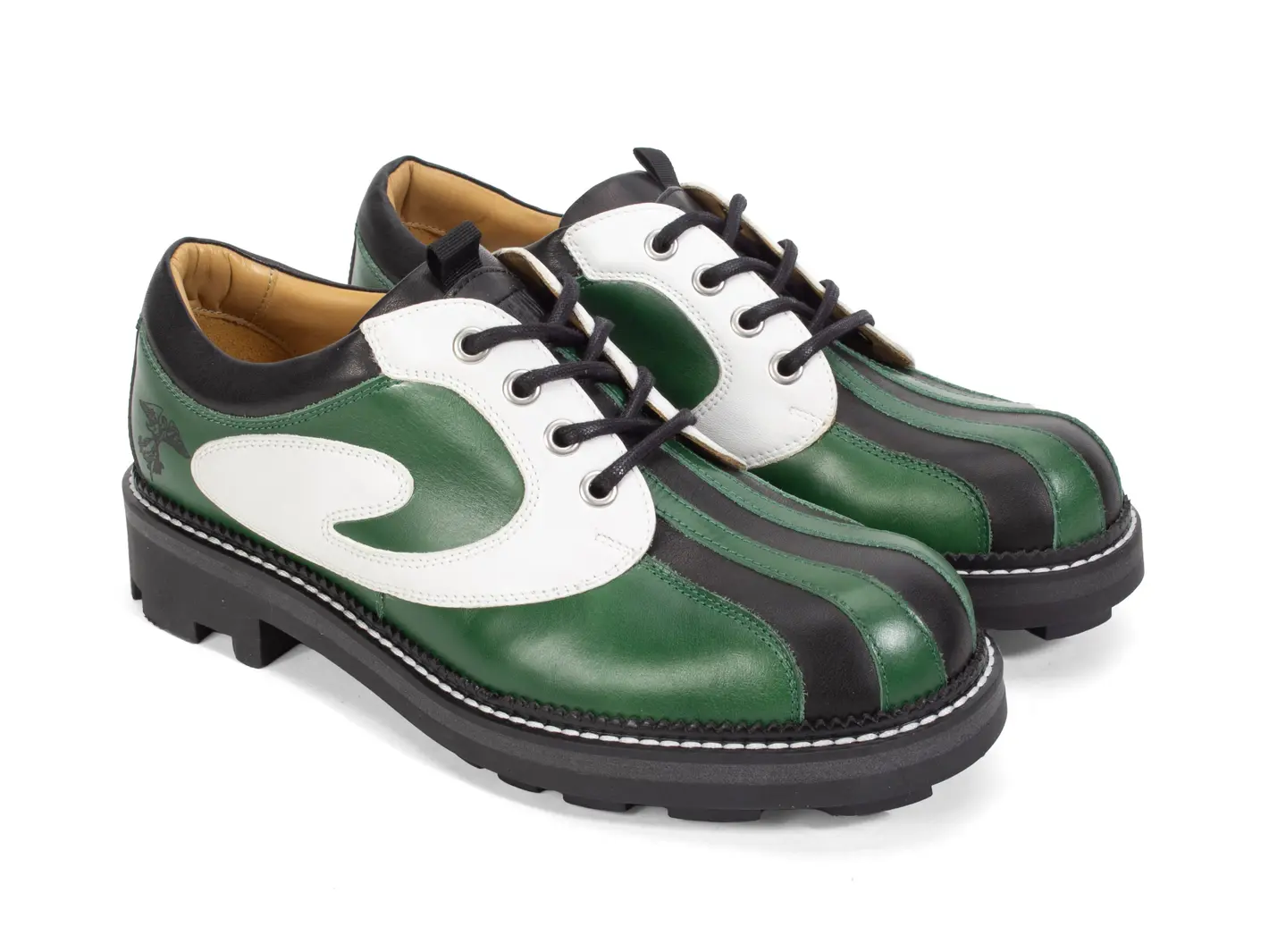 John Fluevog Supervog Chaussure Derby Lacée Classique