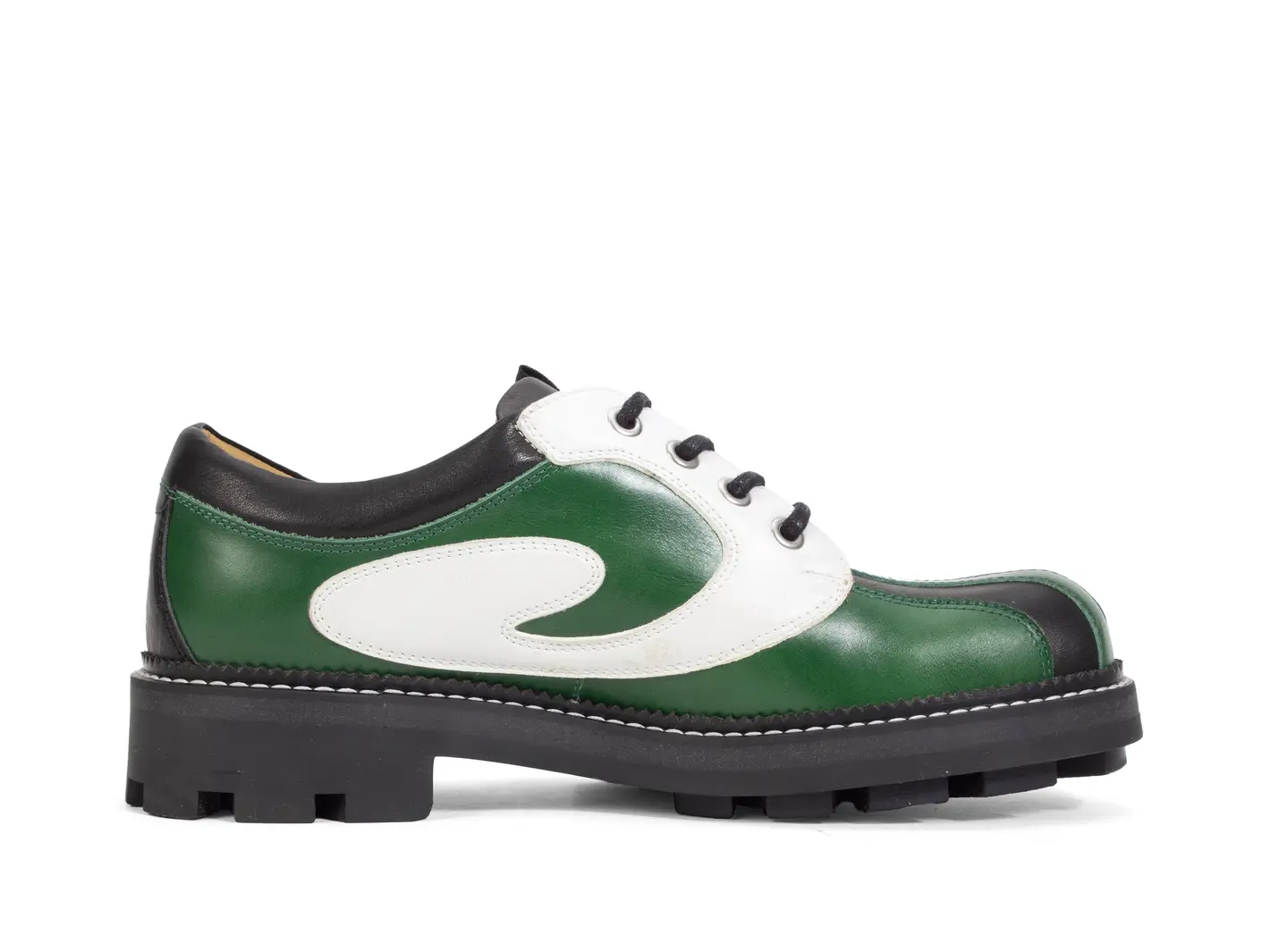 John Fluevog Supervog Chaussure Derby Lacée Classique