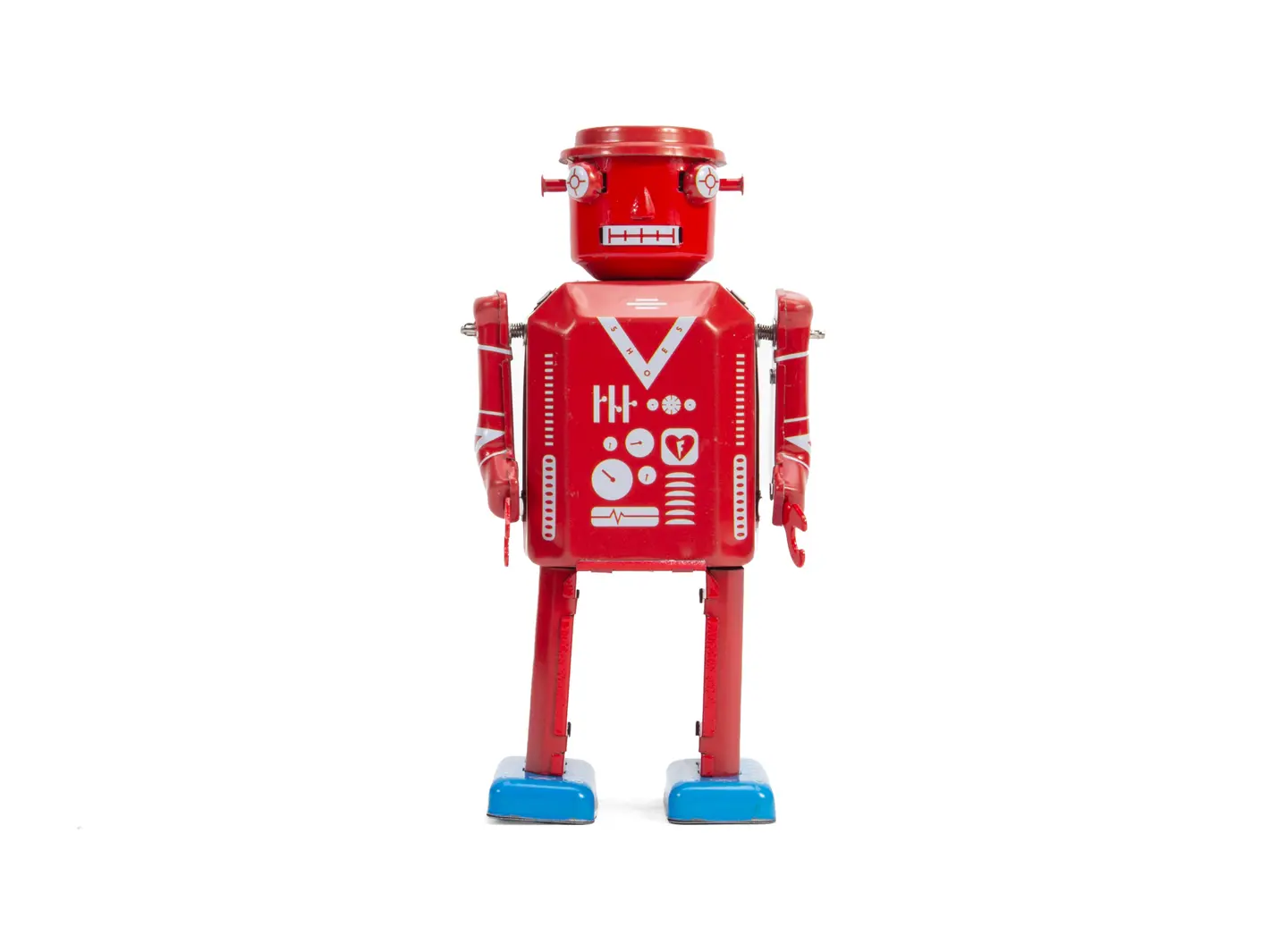 John Fluevog The Vogbot Robot Mécanique De Collection