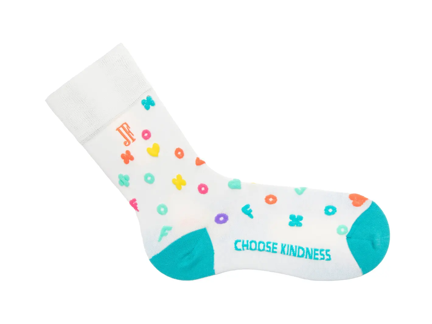 John Fluevog Timmy Vog Socks Chaussette à Logos Duveteux