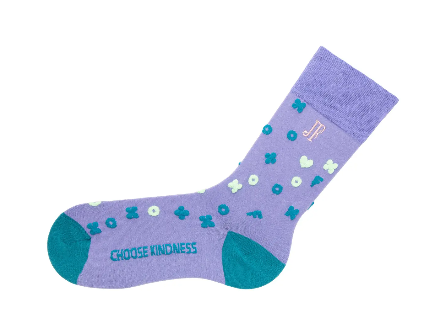 John Fluevog Timmy Vog Socks Chaussette à Logos Duveteux