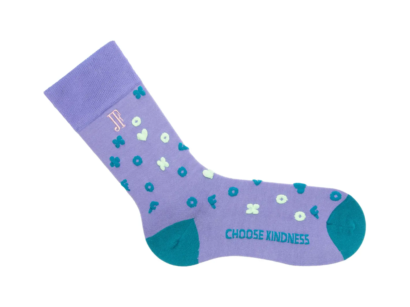 John Fluevog Timmy Vog Socks Chaussette à Logos Duveteux