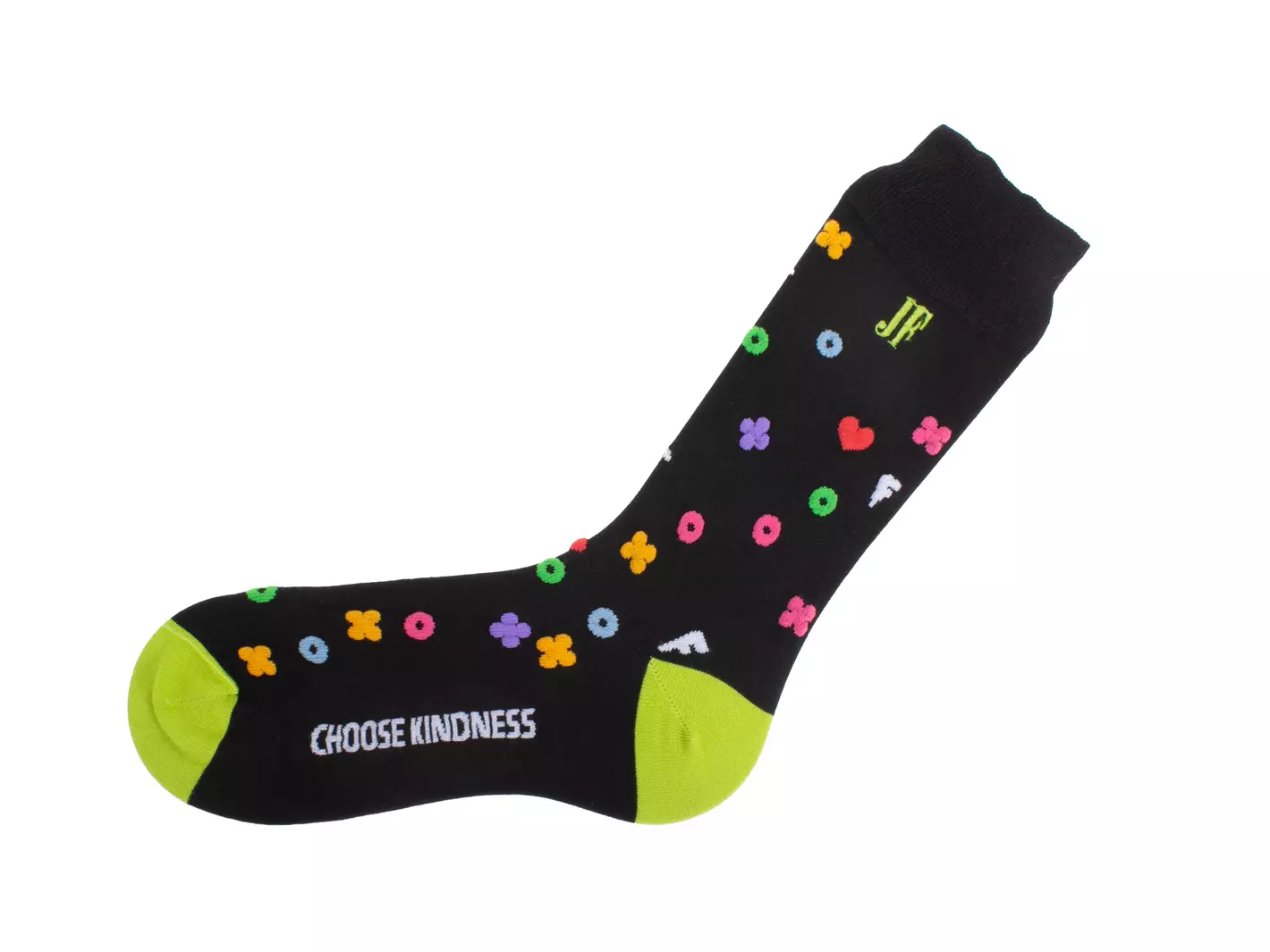 John Fluevog Timmy Vog Socks Chaussette à Logos Duveteux