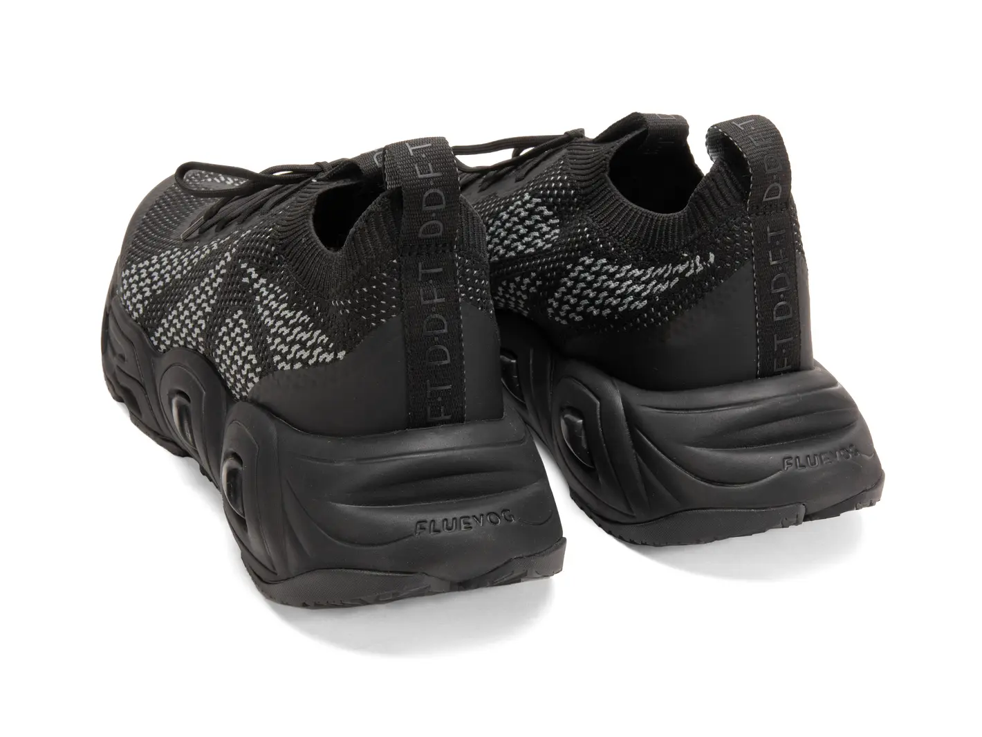 John Fluevog Velocity Prism Chaussure De Sport En Tricot Respirant