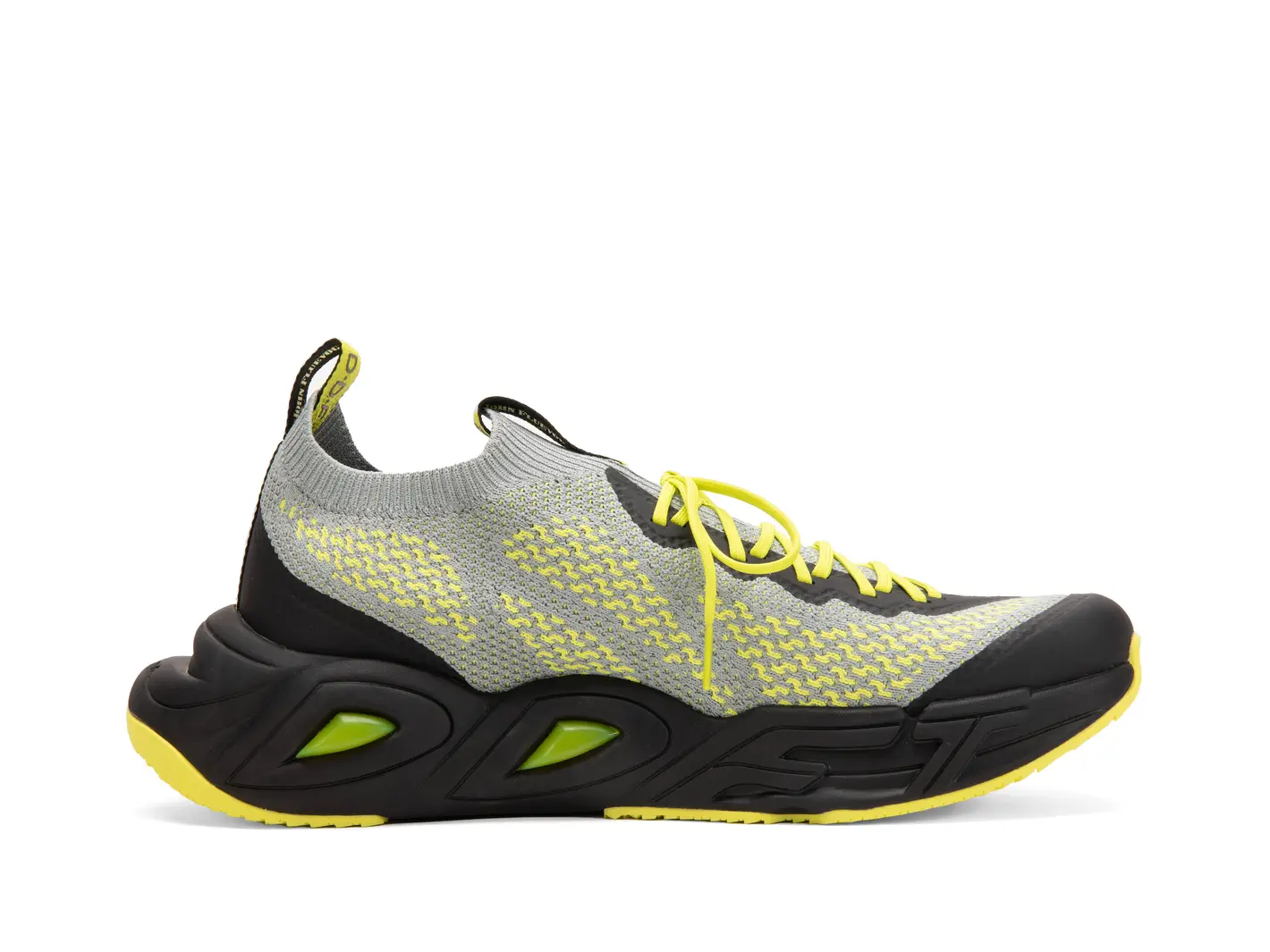 John Fluevog Velocity Prism Chaussure De Sport En Tricot Respirant