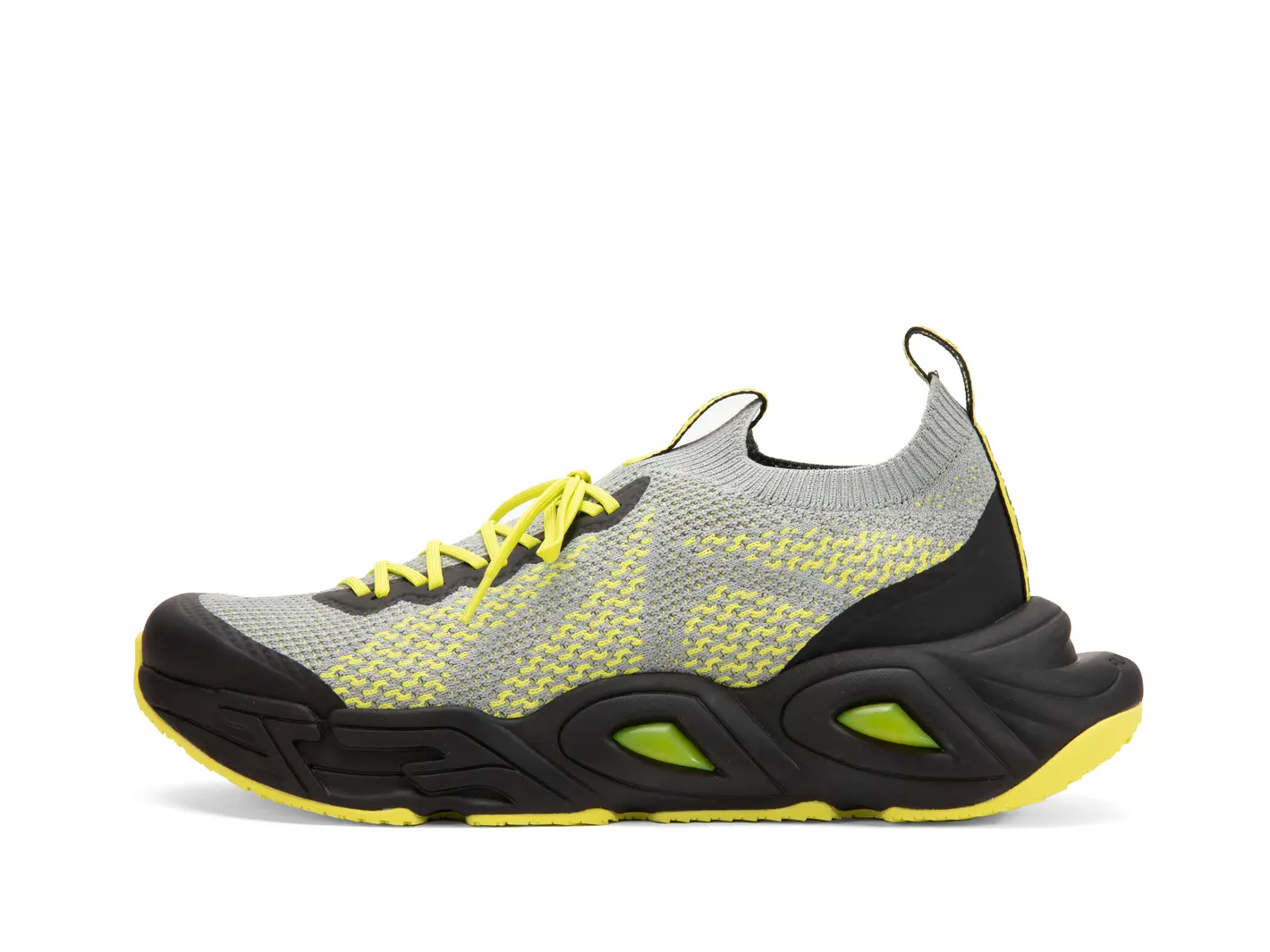 john fluevog Velocity Prism Chaussure de sport en tricot respirant