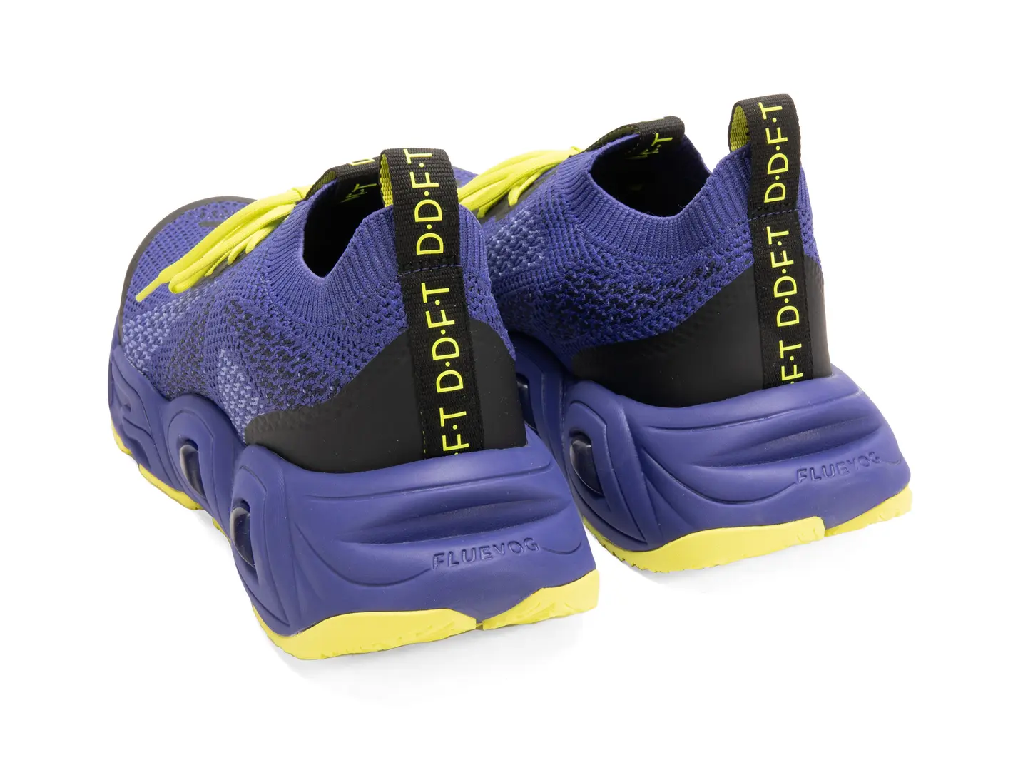 John Fluevog Velocity Prism Chaussure De Sport En Tricot Respirant