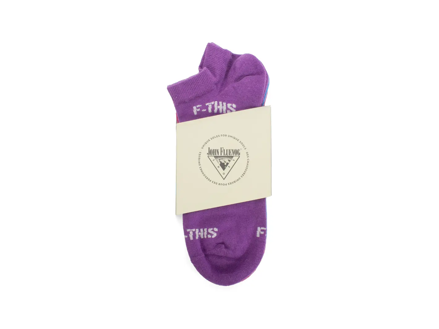 John Fluevog Xay-Ha Vog Socks (paquet De 3) Paquet De 3 Chaussettes à La Cheville