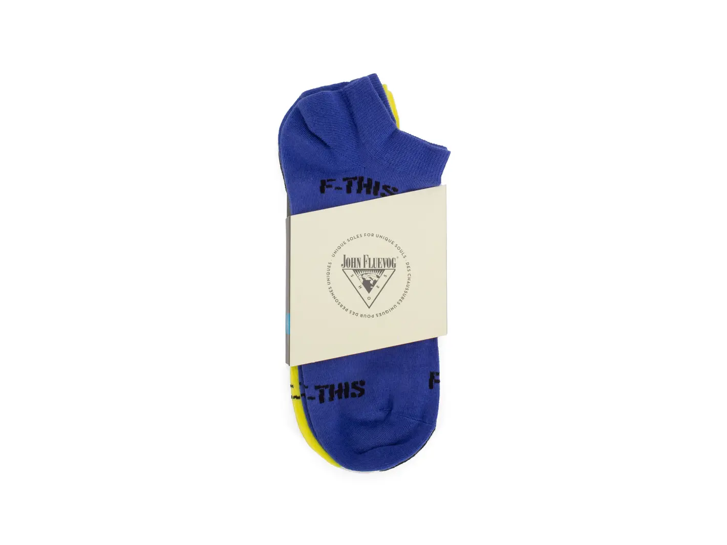 John Fluevog Xay-Ha Vog Socks (paquet De 3) Paquet De 3 Chaussettes à La Cheville