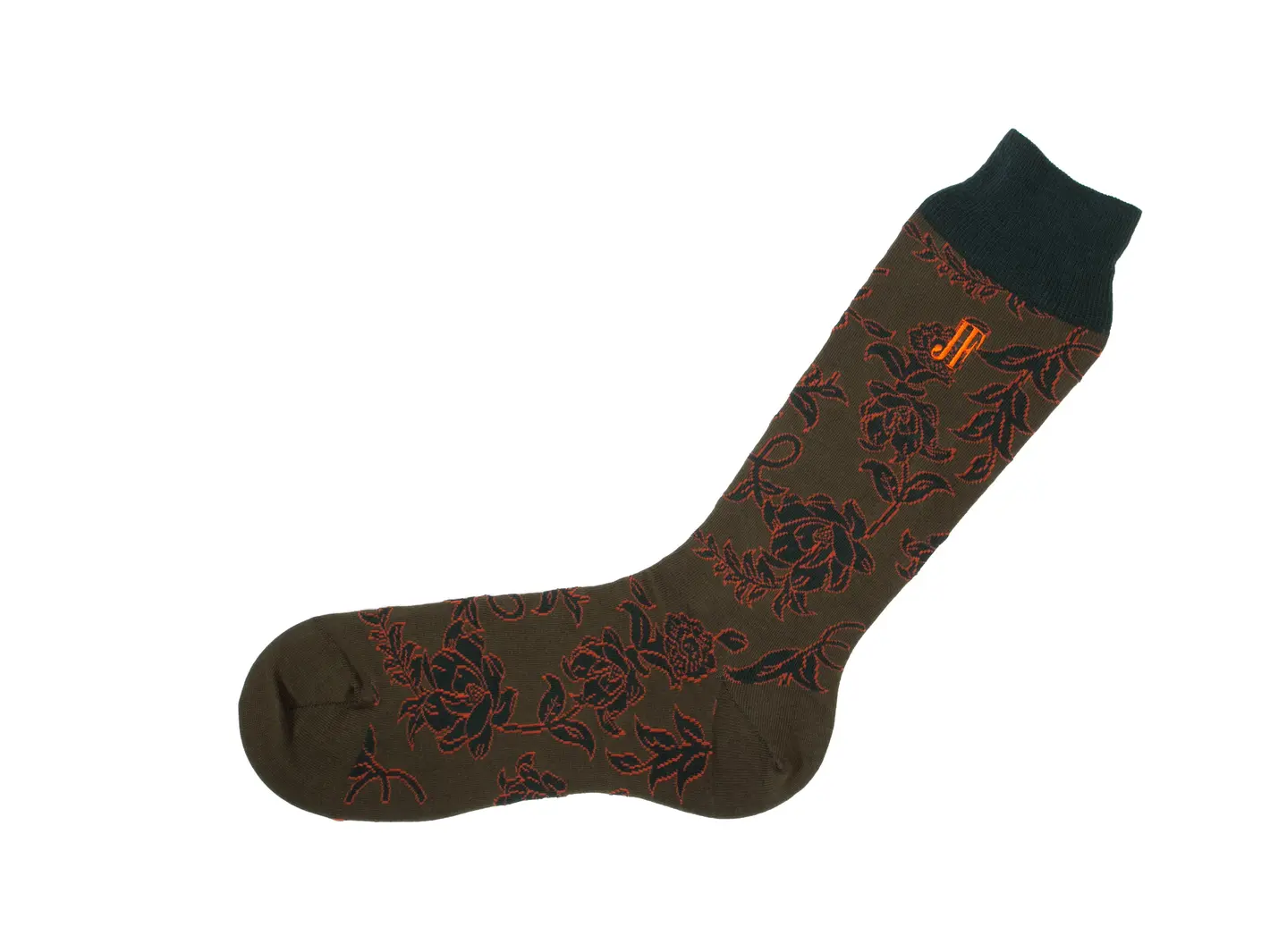 John Fluevog Xay Xay Vog Socks Chaussette à Motif De Fleurs