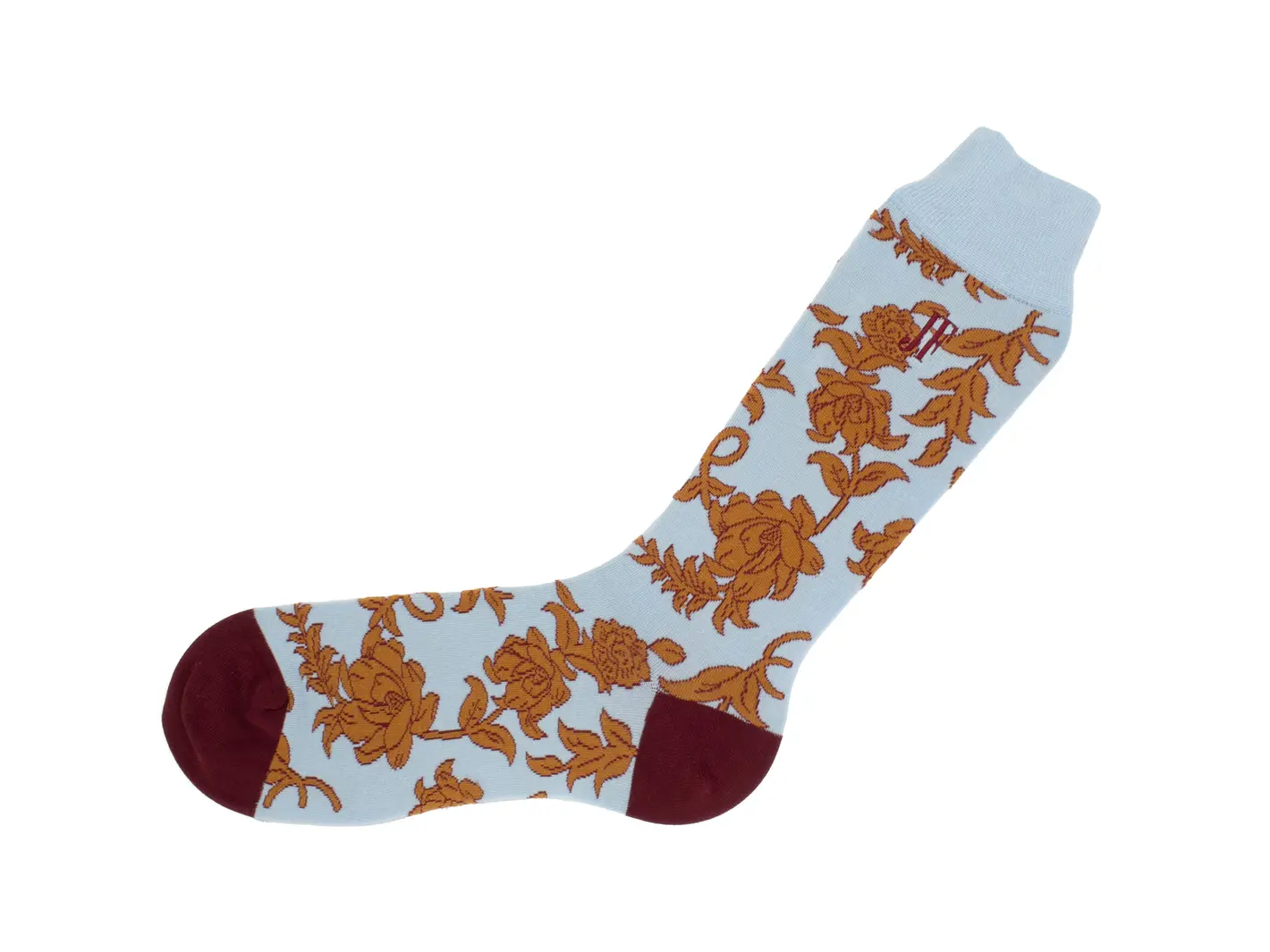 John Fluevog Xay Xay Vog Socks Chaussette à Motif De Fleurs