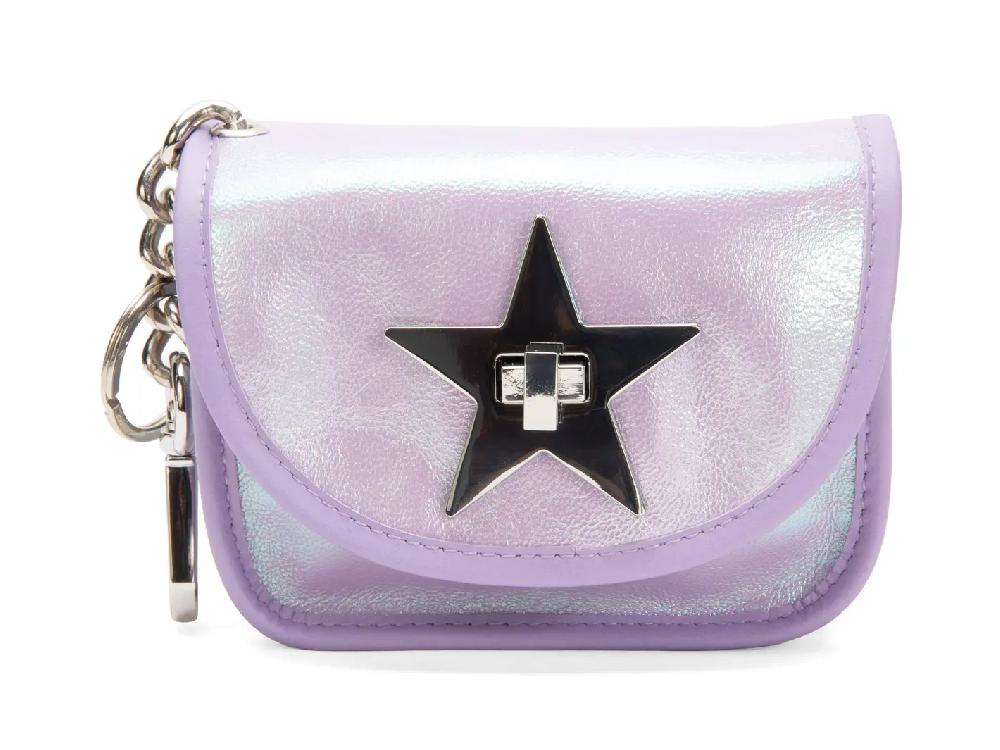 john fluevog Zippy Keychain Wallet With Star Closure