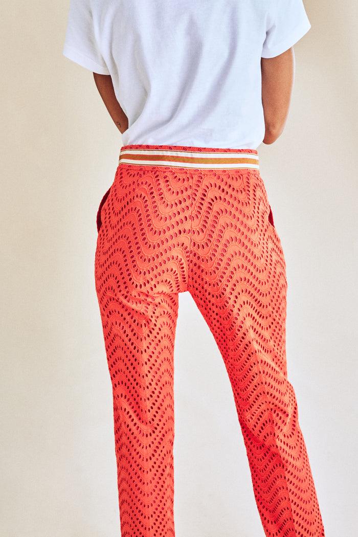 Jour Né Pantalon En Broderie Anglaise