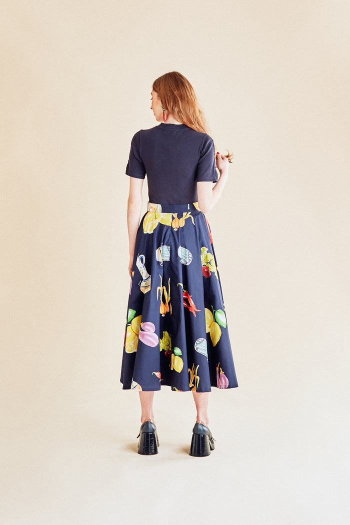 Jour Né Petite Maille Navy