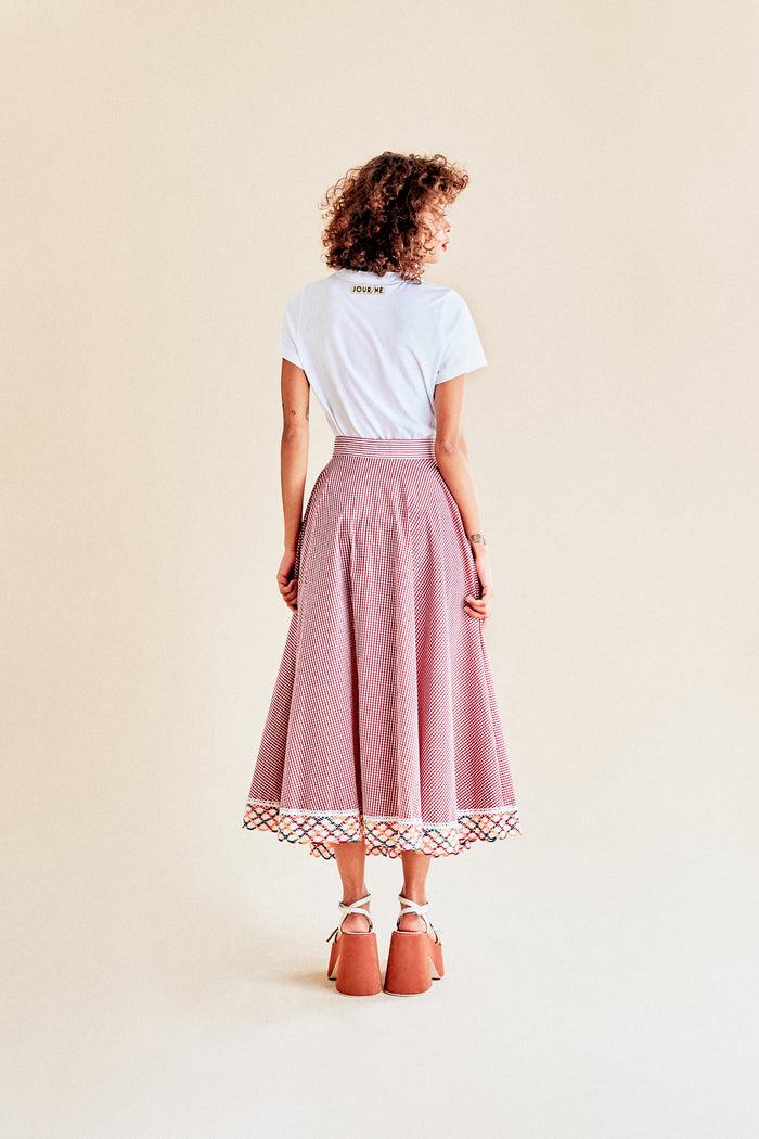 Jour Né Tee Shirt JOUR Blanc