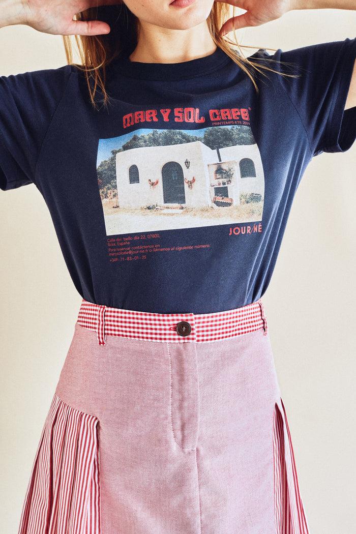 Jour Né Tee Shirt MAR Y SOL Café Navy