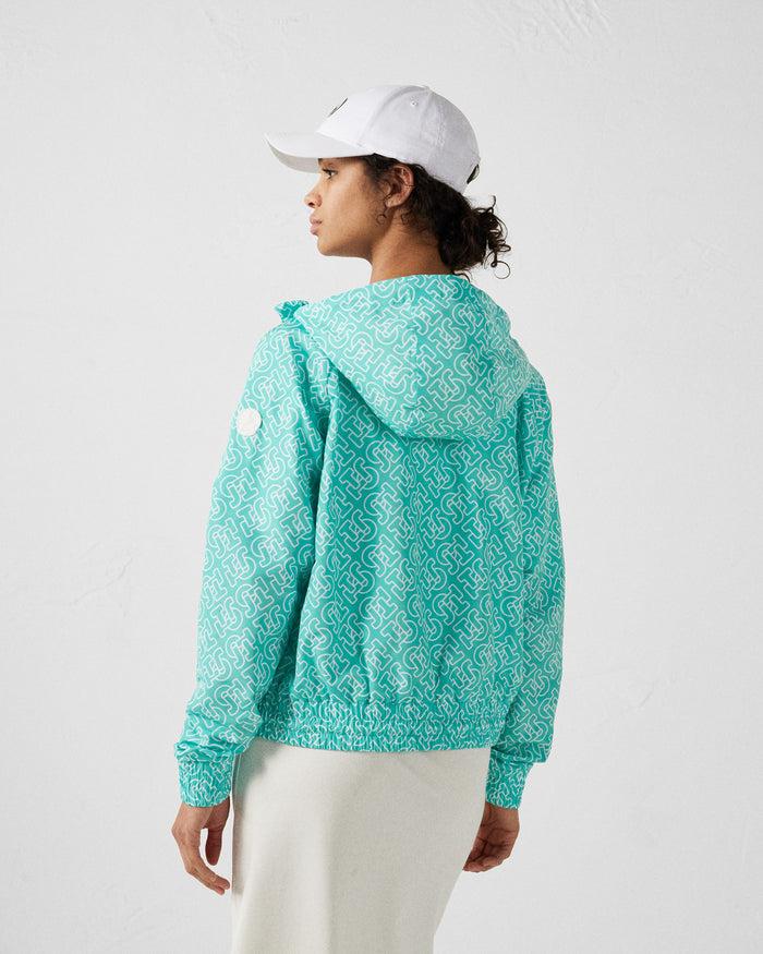 Just Over The Top Blouson Coupe-vent Léger à Capuche Mono Lagon Alize Monogram