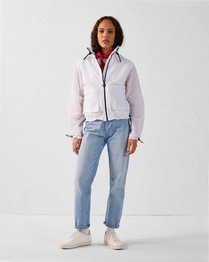 just over the top Blouson coupe-vent léger Blanc Edge