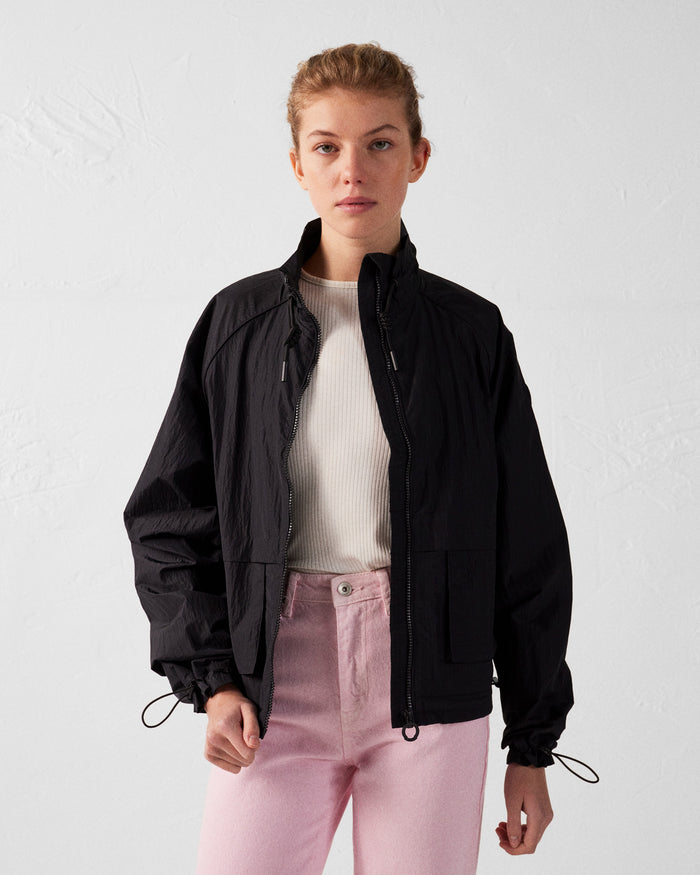 Just Over The Top Blouson Coupe-vent Léger Noir Edge