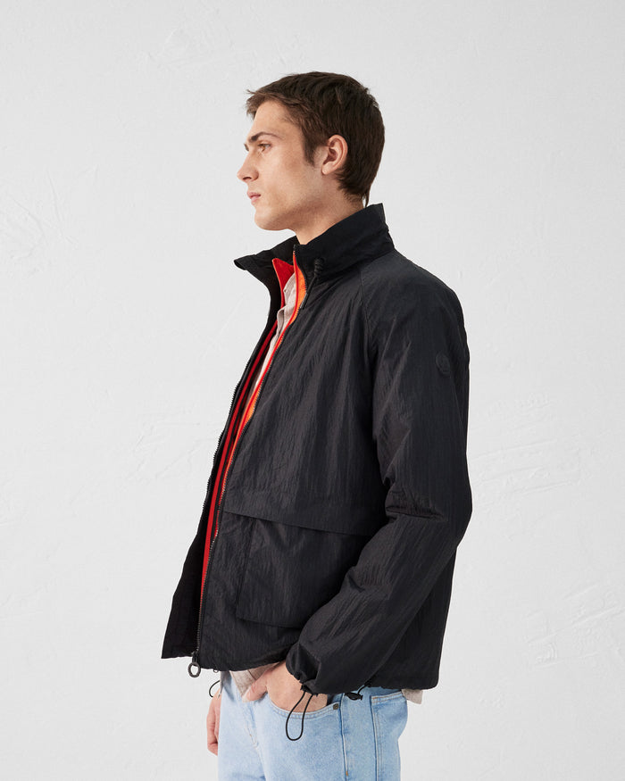 Just Over The Top Blouson Coupe-vent Léger Noir Placebo