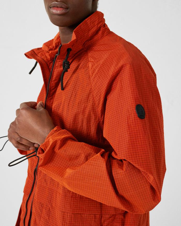 Just Over The Top Blouson Coupe-vent Léger Rouge Feu Placebo