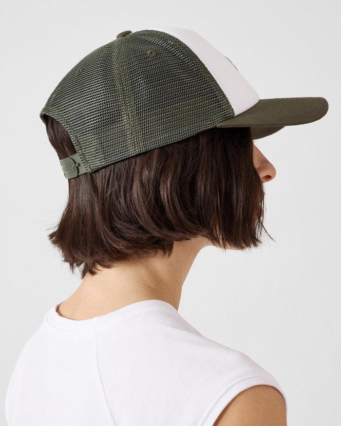 Just Over The Top Casquette Bicolore à Filet Army/Blanc/Army Sail 2.0