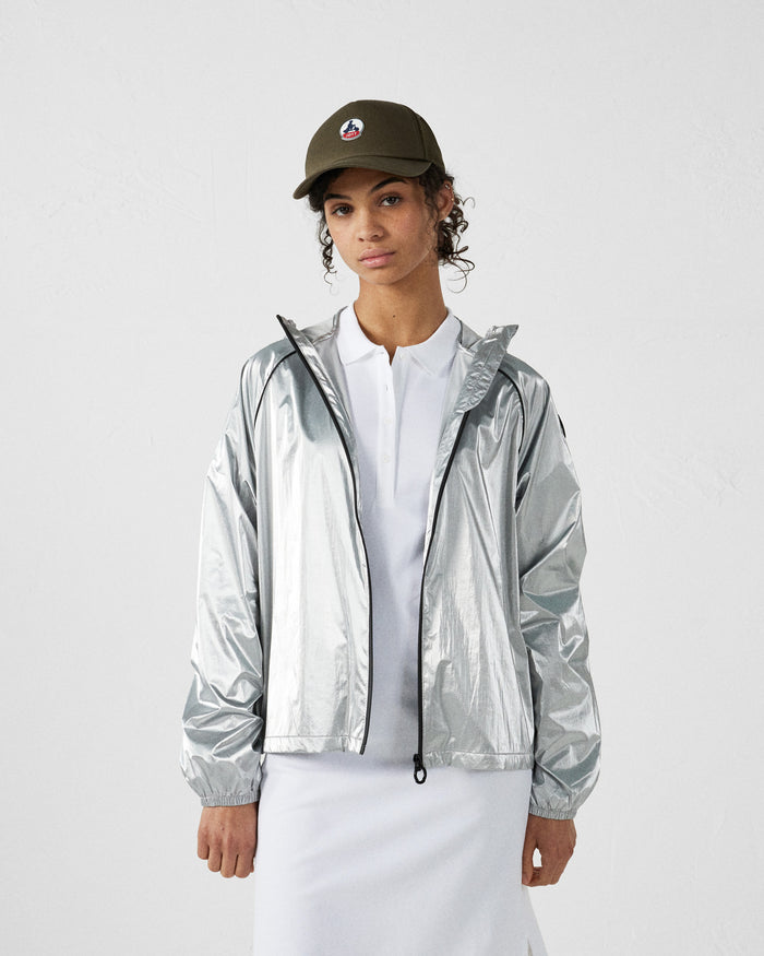 Just Over The Top Coupe-vent Métallisé Argent Izumi