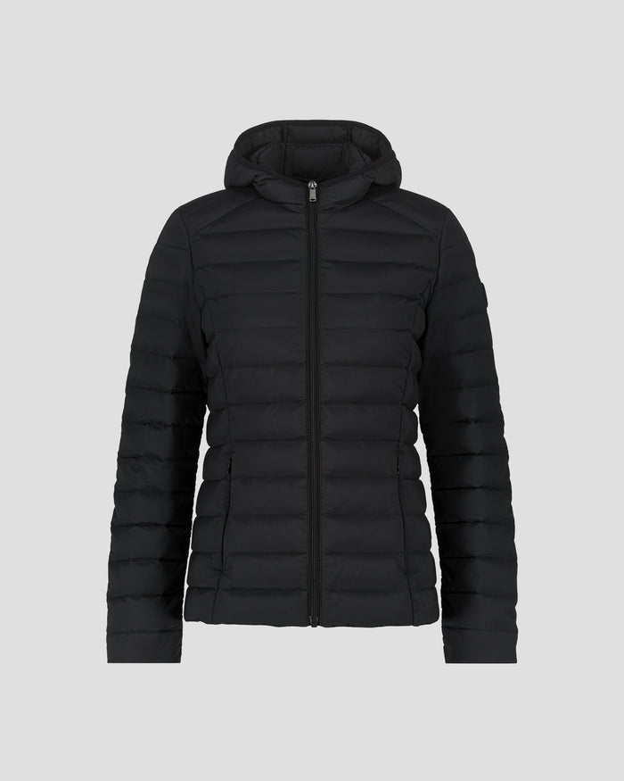 just over the top Doudoune à capuche stretch légère Noir Salma