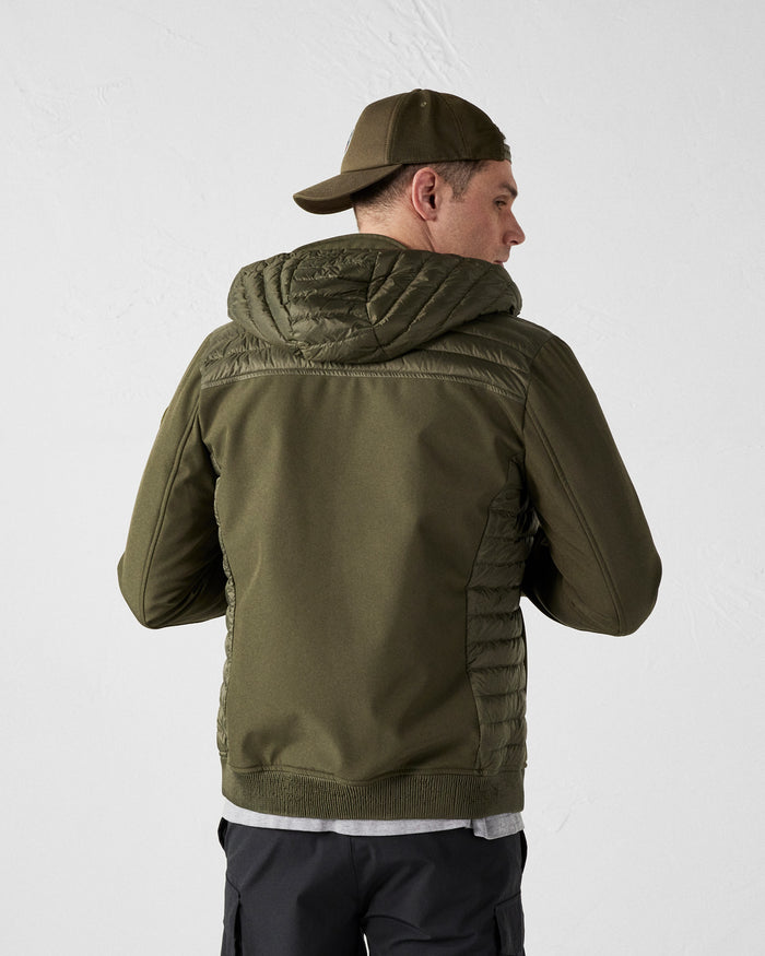 Just Over The Top Doudoune Bi-matière Softshell Army Paco 2.0