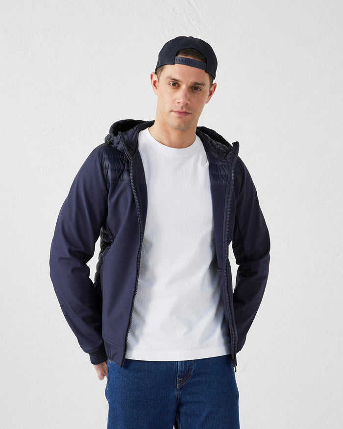 Just Over The Top Doudoune Bi-matière Softshell Marine Paco 2.0