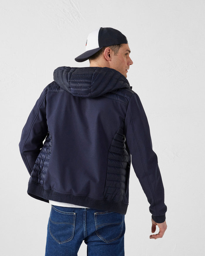 Just Over The Top Doudoune Bi-matière Softshell Marine Paco 2.0