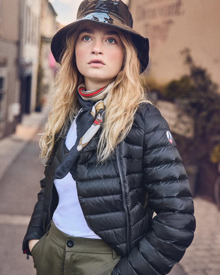 Just Over The Top Doudoune Inspiration Perfecto Noir Emily