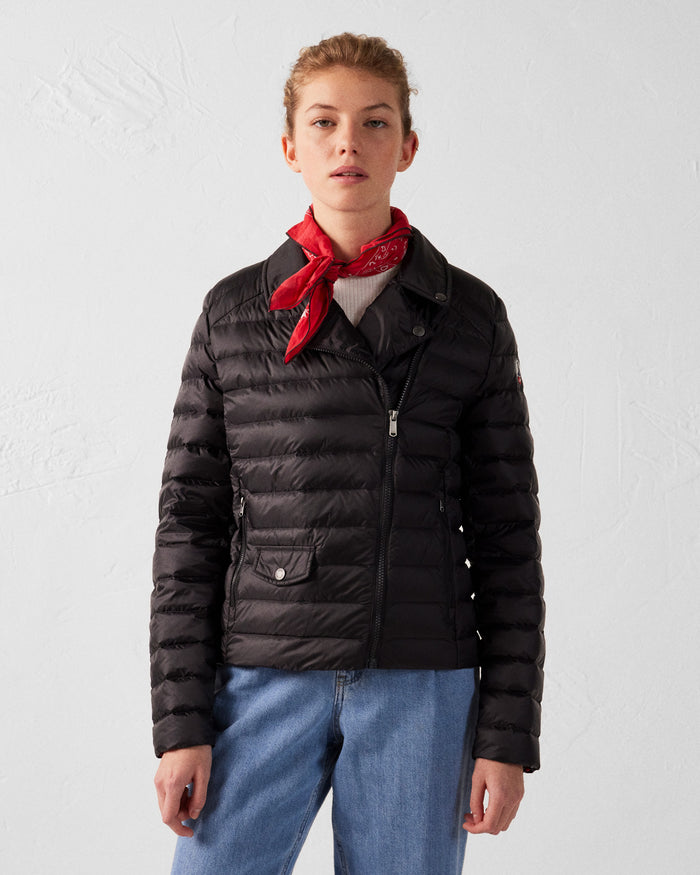 Just Over The Top Doudoune Inspiration Perfecto Noir Emily