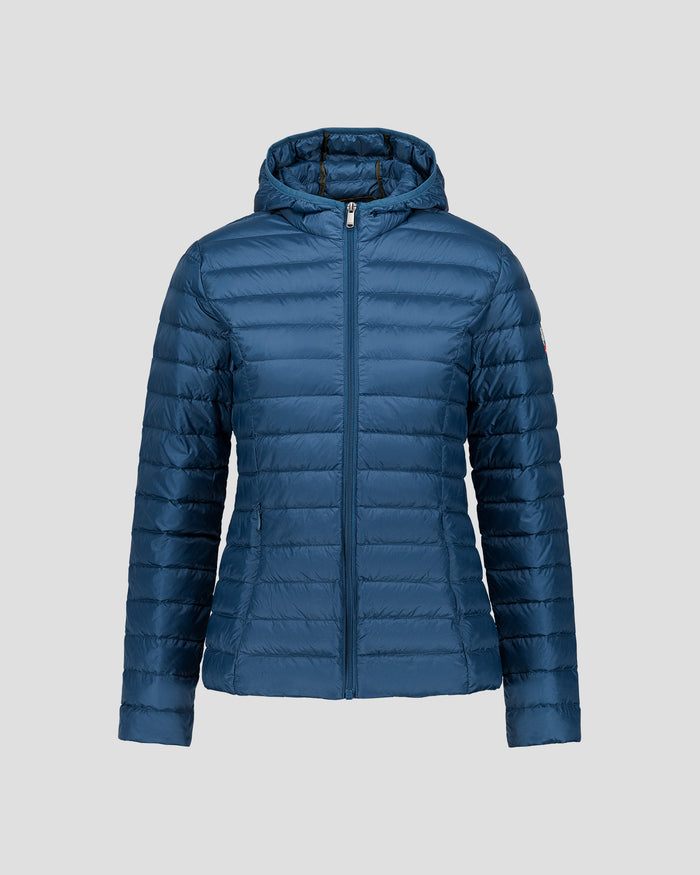 just over the top Doudoune légère à capuche Bleu jeans Cloe