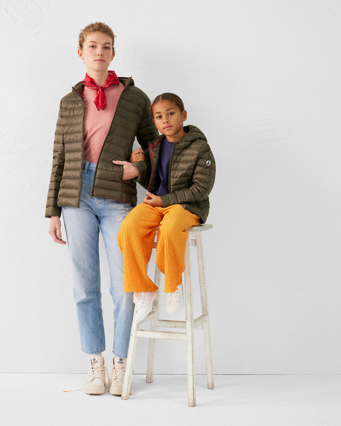 Just Over The Top Doudoune Légère à Capuche Enfant Army Carla