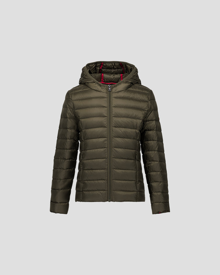 just over the top Doudoune légère à capuche enfant Army Carla