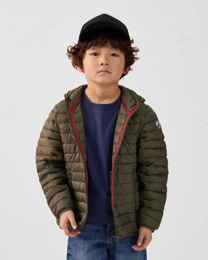 Just Over The Top Doudoune Légère à Capuche Enfant Army Hugo