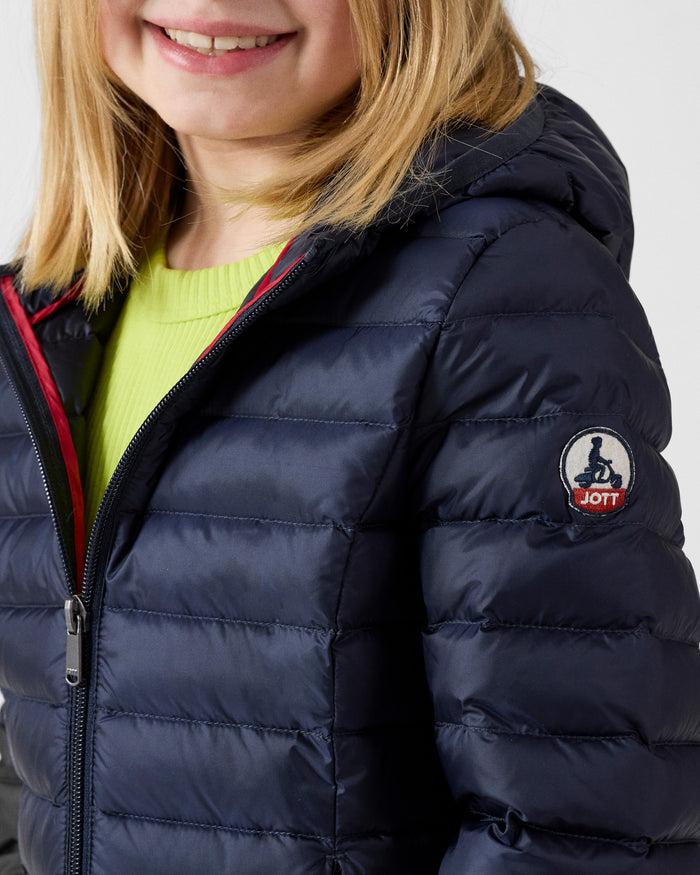 Just Over The Top Doudoune Légère à Capuche Enfant Marine Carla