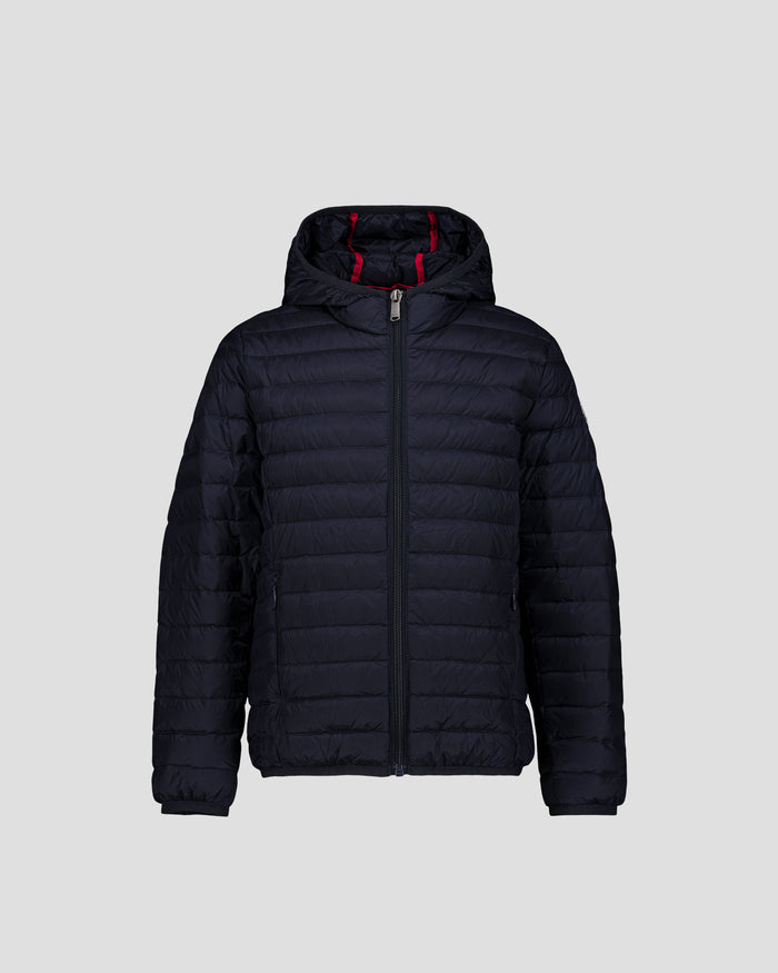 just over the top Doudoune légère à capuche enfant Marine Hugo