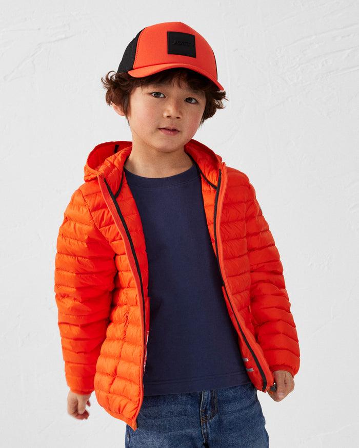 just over the top Doudoune légère à capuche enfant Rouge feu Hugo