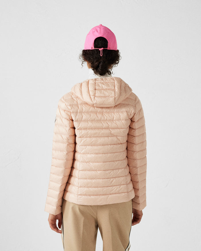 Just Over The Top Doudoune Légère à Capuche Pêche Clair Cloe