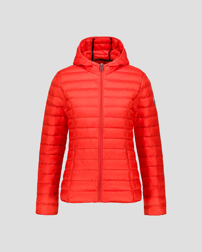just over the top Doudoune légère à capuche Rouge feu Cloe